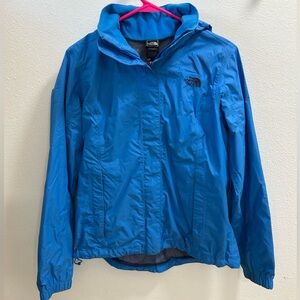 The North Face Blue Rain Jacket